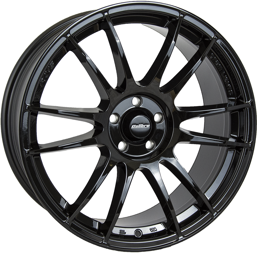 Calibre Suzuka - Gloss Black (Set of 4)