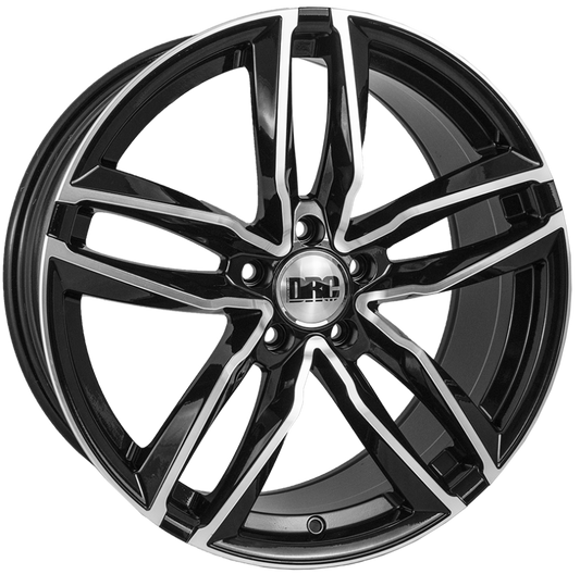 DRC DAA - Gloss Black / Polished (Set of 4)