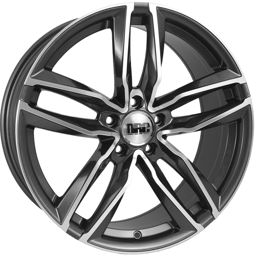DRC DAA - Gunmetal Grey / Polished (Set of 4)