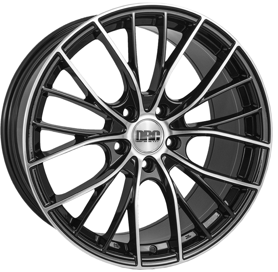 DRC DMM - Gloss Black / Polished (Set of 4)
