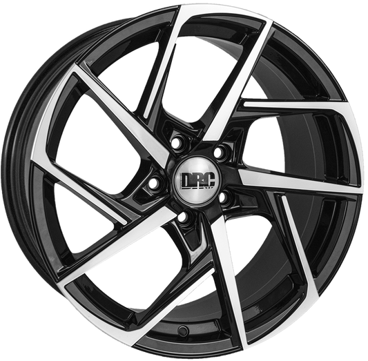 DRC DVX - Gloss Black / Polished (Set of 4)