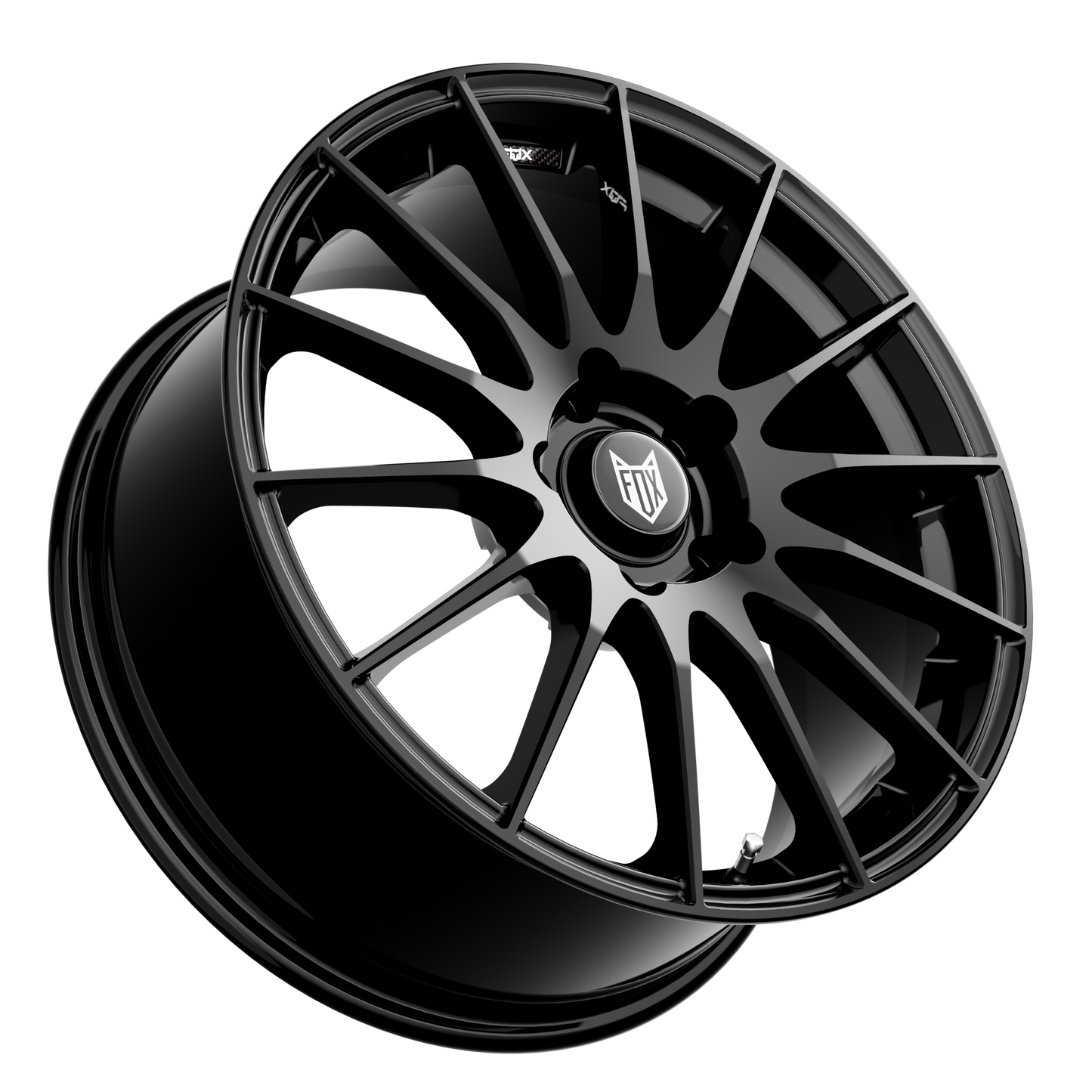 FOX FX004 - Gloss Black (Set of 4)