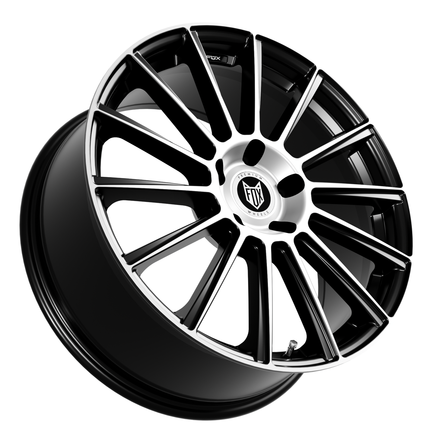 FOX MBM - Gloss Black / Polished (Set of 4)