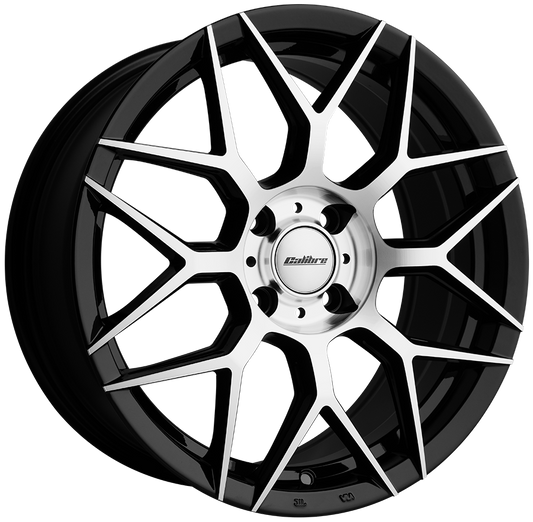 Calibre Spa - Gloss Black / Polished (Set of 4)