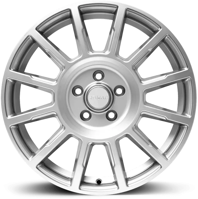 ROMAC Stealth - Gloss Silver (Set of 4)