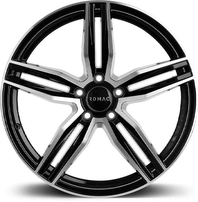 ROMAC Venom - Gloss Black / Polished (Set of 4)