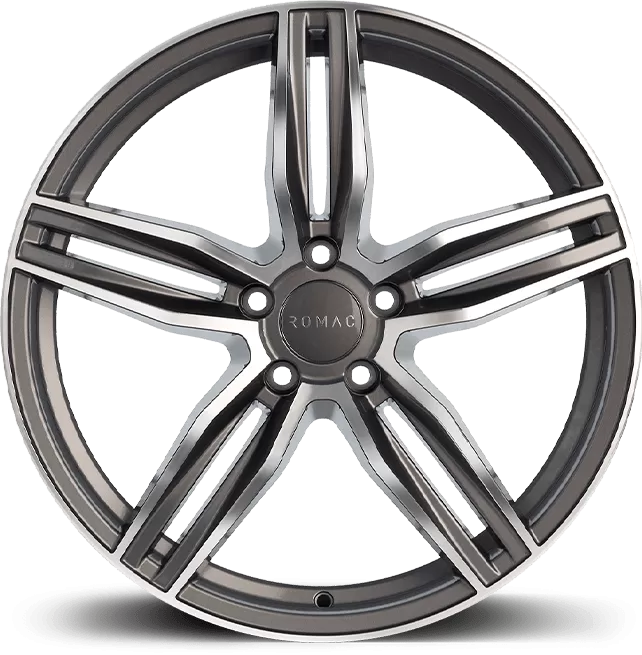 ROMAC Venom - Gloss Grey / Polished (Set of 4)
