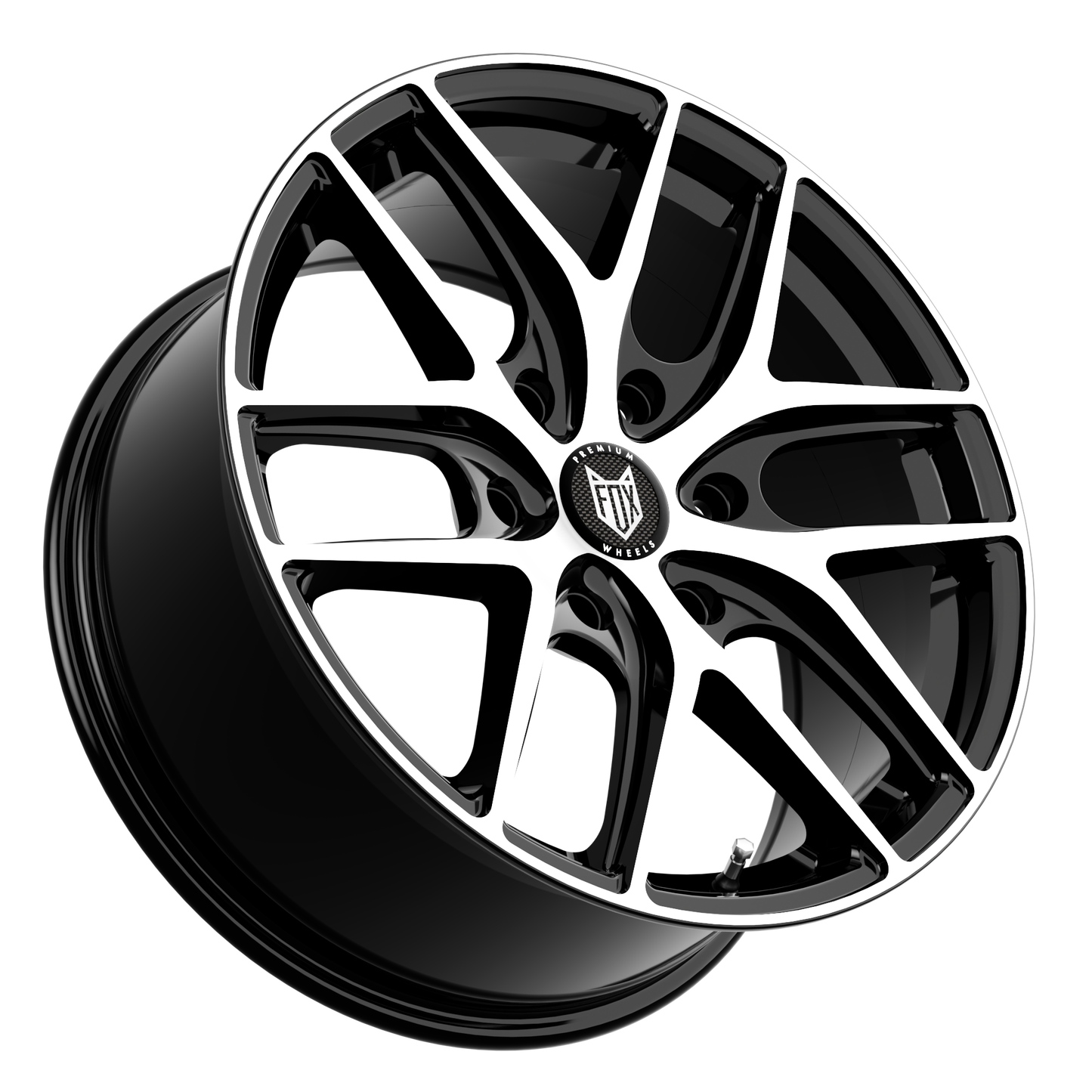 FOX WX3 - Gloss Black / Polished (Set of 4)