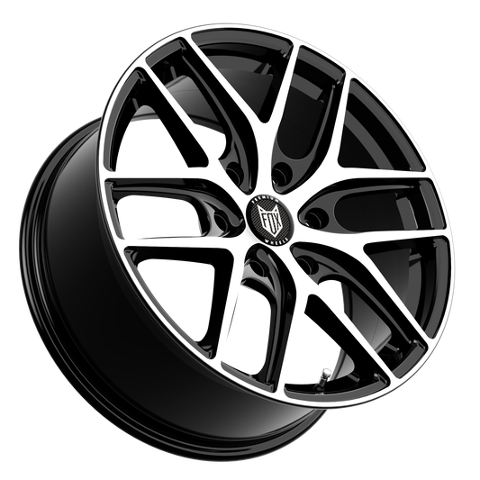 FOX WX3 - Gloss Black / Polished (Set of 4)